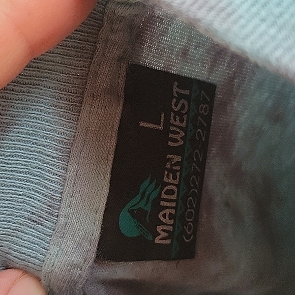 Maiden West Single Stitch Virginia City Graphic Tee Vintage - Picture 4 of 4